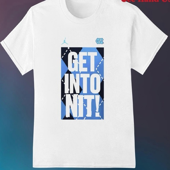 Jordan Other - Air Jordan UNC Tarheels Get Into It Graphic T-Shirt